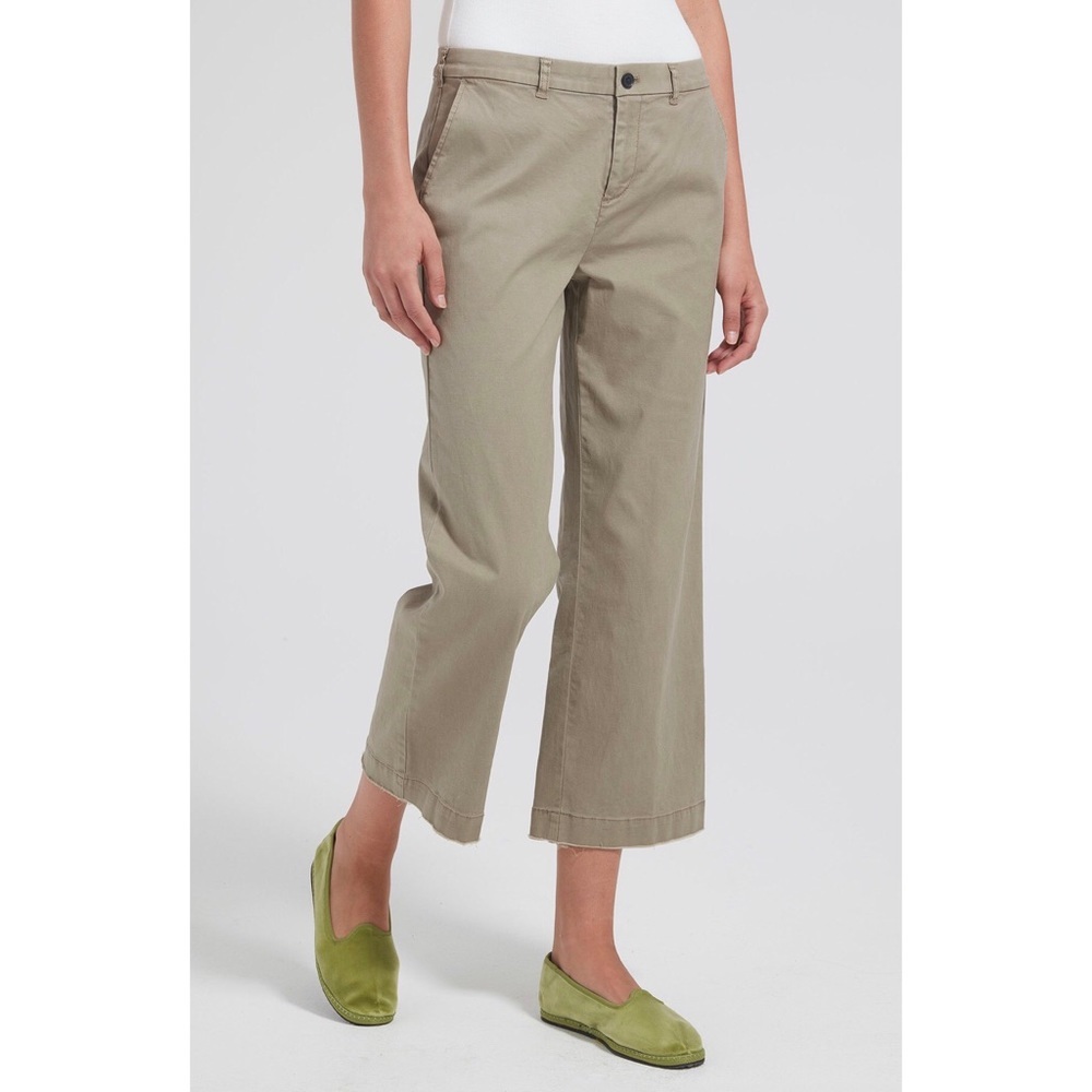 ATM Cropped Pants in Grass